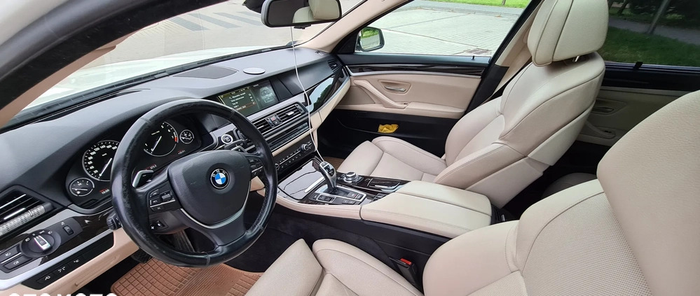 BMW Seria 5 cena 74900 przebieg: 192000, rok produkcji 2012 z Gołdap małe 781